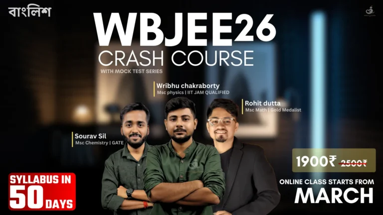 WBJEE 2026 – Crash Course